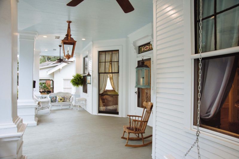Southern Romance 1906 Before & After True Fixer Upper Front Porch Beauty