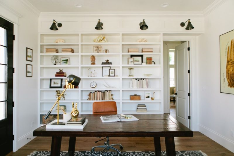 House of Jade Interiors Modern Farmhouse Office